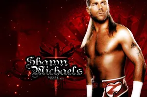 Shawn Michaels Wwe World Heavyweight Champion Wallpaper