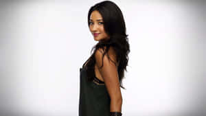 Shay Mitchell Glamorous Portrait Wallpaper