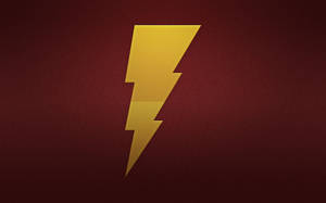 Shazam Thunderbolt Logo Wallpaper