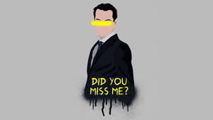 Sherlock James Moriarty Miss Me Wallpaper