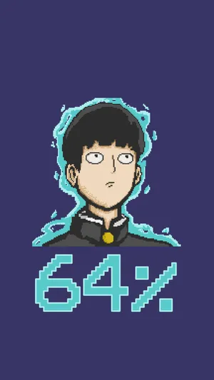 Shigeo From Mob Psycho Iphone Wallpaper
