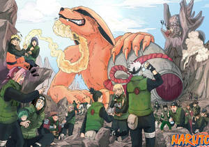 Shikamaru With Naruto Characters Wallpaper