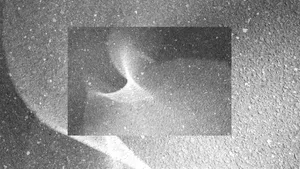 Shimmering Sand Dark Aesthetic Wallpaper