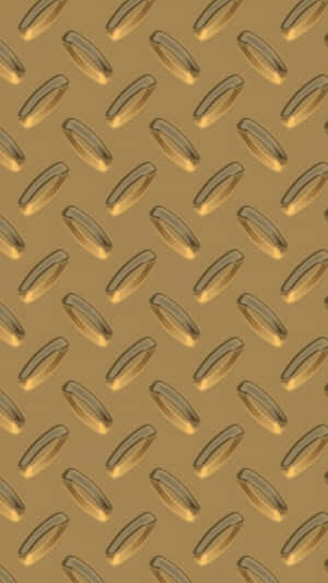 Shining Metallic Gold Pattern Wallpaper