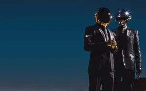 Shinning Daft Punk Duo Wallpaper
