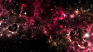 Shiny Pink Galaxy Wallpaper