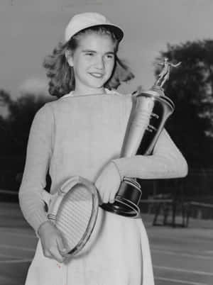 Shirley Fry Irvin City Championships Trophy Wallpaper