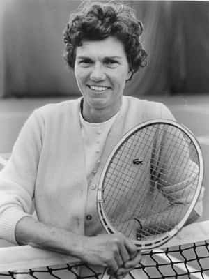 Shirley Fry Irvin U.s. Open Champion Wallpaper