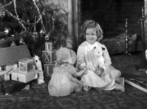 Shirley Temple With Baby Girl Wallpaper