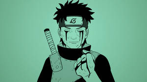 Shisui Uchiha Green Aesthetic Wallpaper