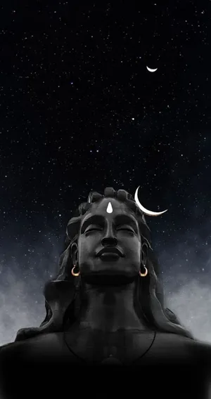 Shiva Black The Deity Of Destruction Wallpaper