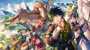 Shoto Todoroki Unleashing His Inner Fire And Ice Wallpaper