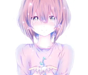 Shouko Crying In A Silent Voice Wallpaper