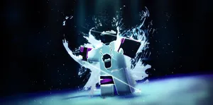 Show Off Your Roblox Blue Pride! Wallpaper