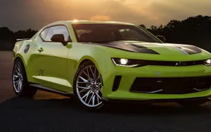 Show-stopping Camaro Muscle Car Wallpaper