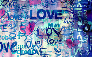 Show Your Love For Graffiti Wallpaper