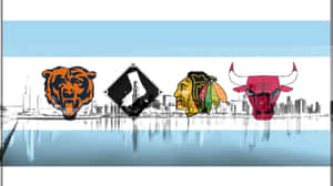Show Your Loyalty To The Chicago Sports Scene! Wallpaper