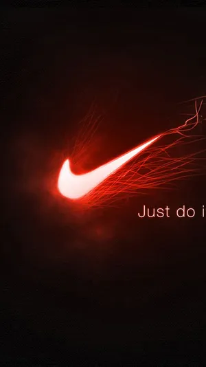 Show Your Passion With Red Nike Sneakers Wallpaper