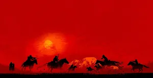 Showing Off His Wild Side In Red Dead Redemption 2 Wallpaper