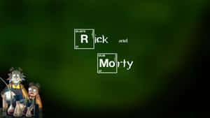 Showing Rick & Morty Smoking Backwoods Cigars Wallpaper