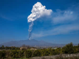 Sicily Grown Mount Etna Wallpaper