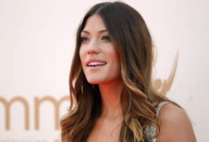 Side Profile Of Jennifer Carpenter Wallpaper