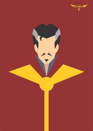 Signature Hair Doctor Strange Minimalist Wallpaper