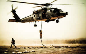 Sikorsky Uh-60 Black Hawk Cool Helicopter Wallpaper