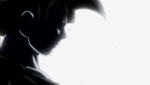 Silhouette Ultra Instinct Goku Wallpaper