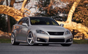 Silver Lexus Is 250 Wallpaper