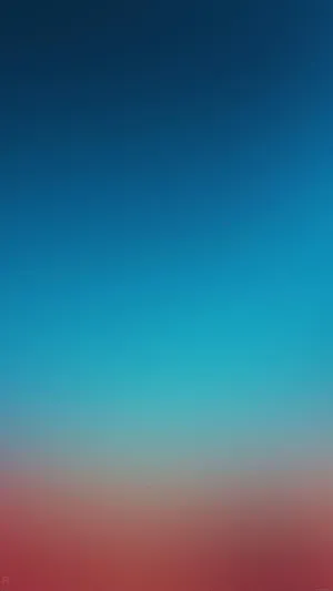 Simple Android 11 Red To Blue Wallpaper