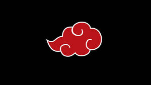 Simple Black And Red Akatsuki Cloud Wallpaper