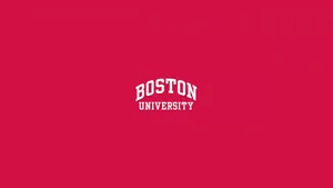 Simple Boston University Logo Wallpaper