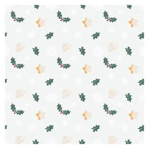 Simple Christmas Pattern Wallpaper