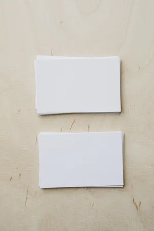 Simple Clean Blank Cards Wallpaper