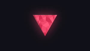 Simple Clean Inverted Triangle Wallpaper