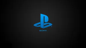 Simple Cool Ps4 Icon And Sony Logo Wallpaper