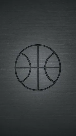 Simple Dark Cool Basketball Iphone Wallpaper