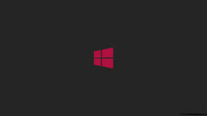 Simple Fuchsia Logo Windows 1 Wallpaper