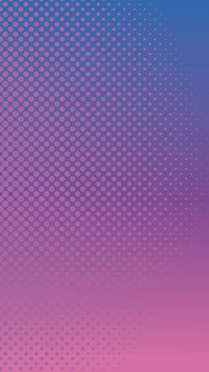 Simple Gradient Geometric Dots Phone Wallpaper