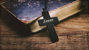 Simple Jesus Cross For God Laptop Theme Wallpaper