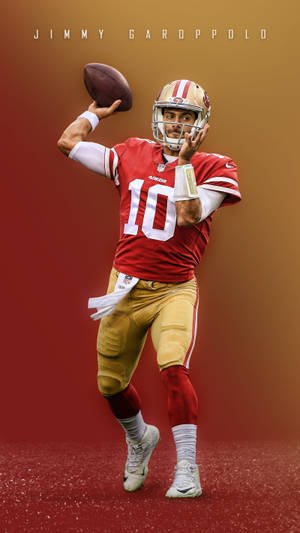 Simple Jimmy Garoppolo 49ers Iphone Wallpaper