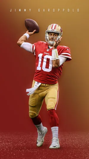 Simple Jimmy Garoppolo 49ers Iphone Wallpaper