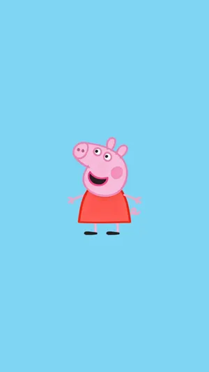 Simple Peppa Pig Iphone Wallpaper
