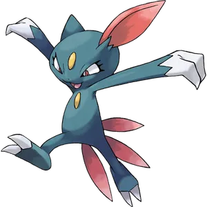 Simple Sneasel With White Backdrop Wallpaper