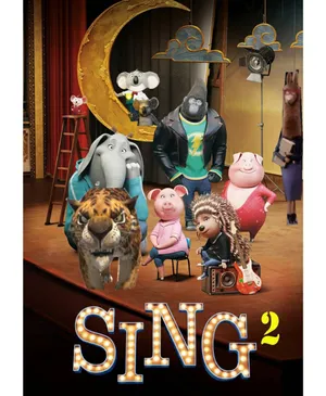 Sing 2 Movie Poster Design Wallpaper
