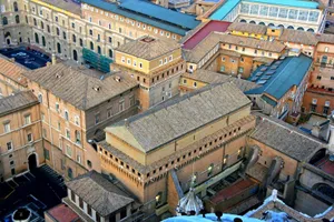 Sistine Chapel From The Air Wallpaper