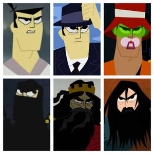 Six Versions Of Samurai Jack Wallpaper