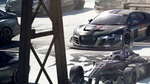 Sizzling Race In Grid Autosport Wallpaper