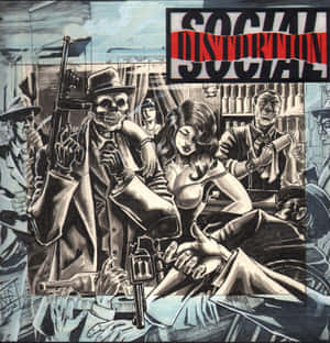 Skeleton Mafia Boss Social Distortion Wallpaper